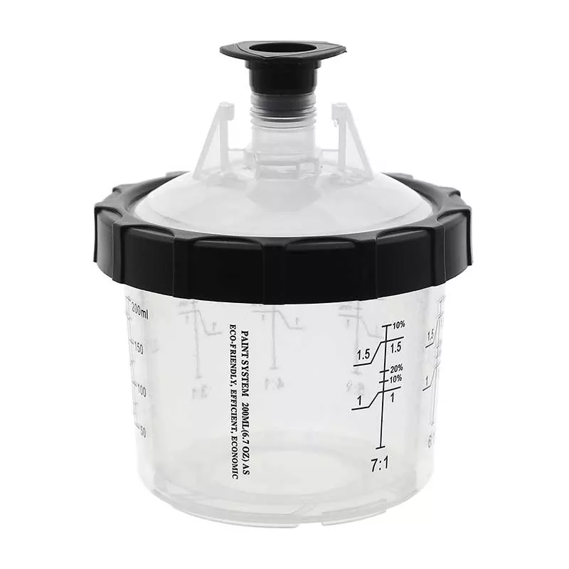 Kuidas muudab 200 ml ühekordselt kasutatava värvitopsi süsteem 1.0 autotööstuse ja tööstusliku pihustusvärvimise tõhusust?